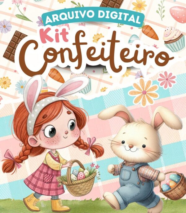 Kit Digital Mini Confeiteiro Páscoa