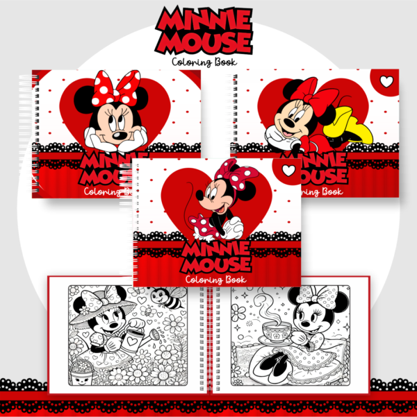 Livro de Colorir Minnie