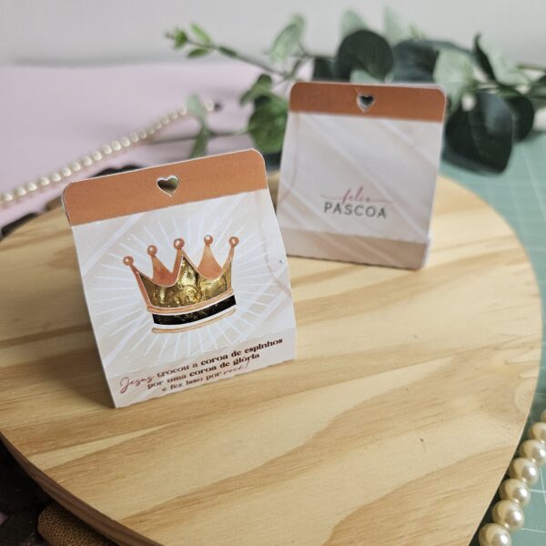 Porta Ferrero Rocher Páscoa Cristã