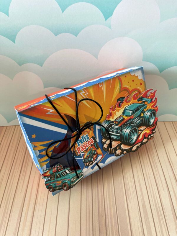 Mini Confeiteiro Hot Wheels Páscoa - Image 3