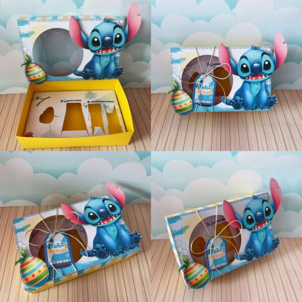 Mini Confeiteiro Stitch Páscoa