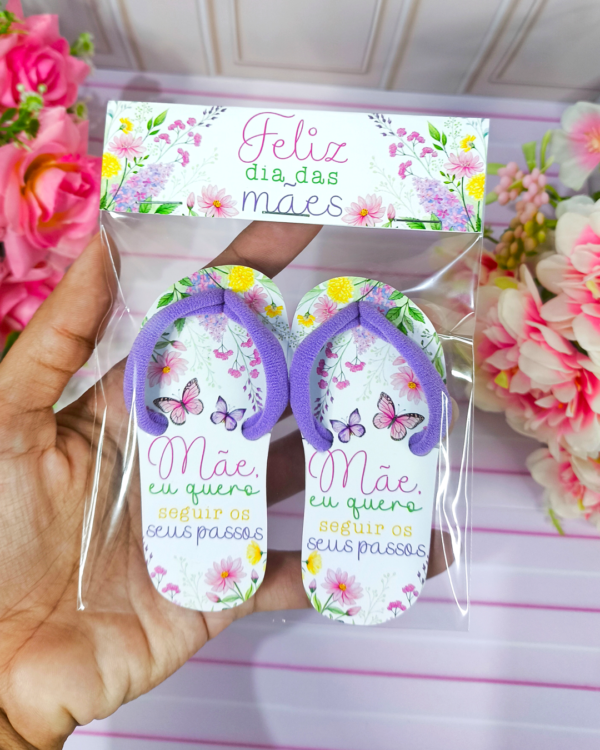 Card Chinelo Para Colocar Xuxinha Dia das Mães - Image 3