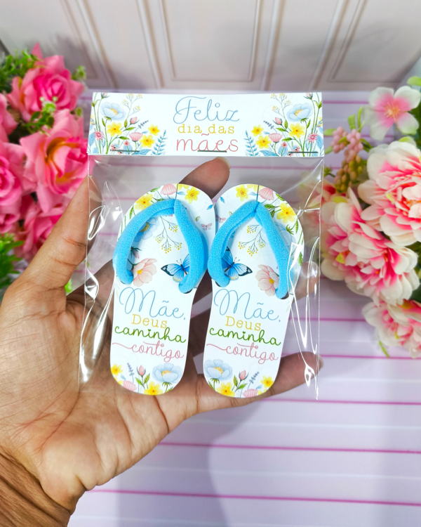 Card Chinelo Para Colocar Xuxinha Dia das Mães - Image 4