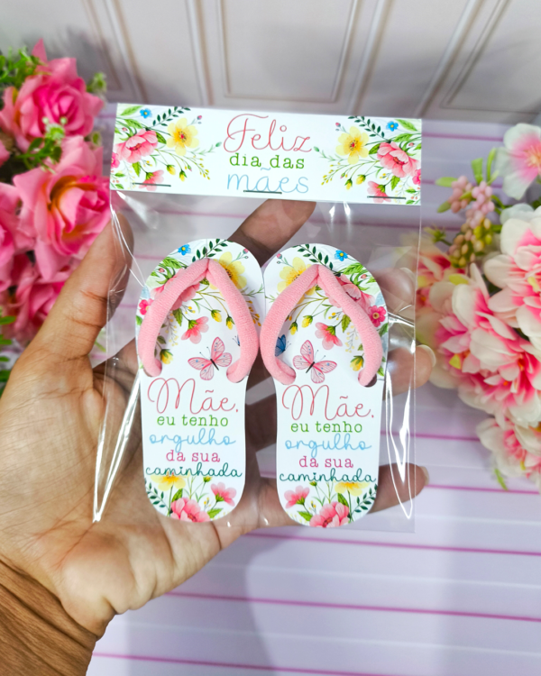 Card Chinelo Para Colocar Xuxinha Dia das Mães - Image 5