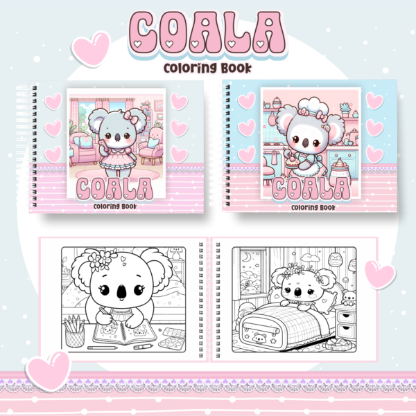 Livro de Colorir Coala