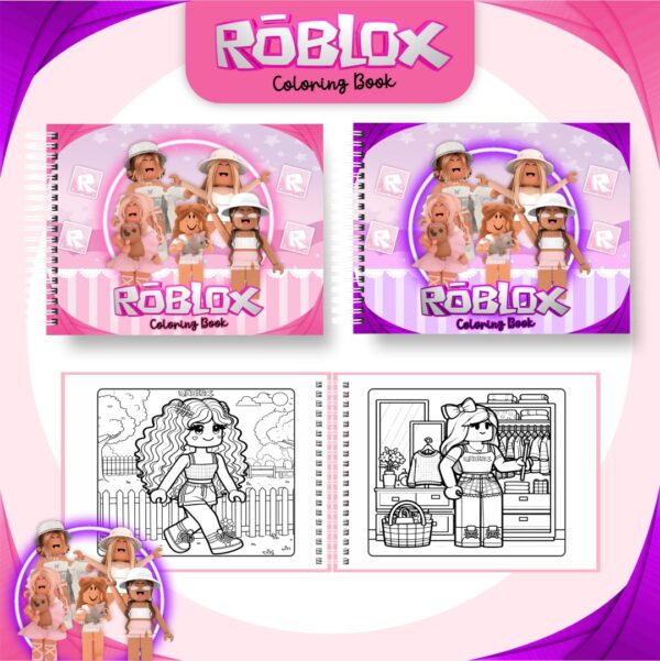 Livro de Colorir Roblox