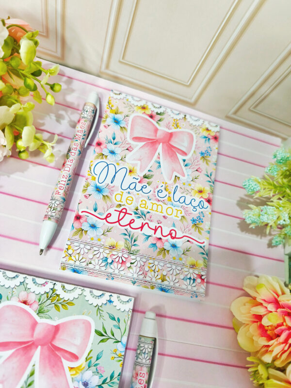 Capa Bloquinho + Caneta Dia das Mães - Image 4