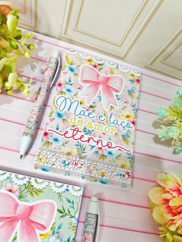 Capa Bloquinho + Caneta Dia das Mães - Image 5