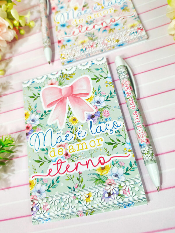 Capa Bloquinho + Caneta Dia das Mães - Image 6