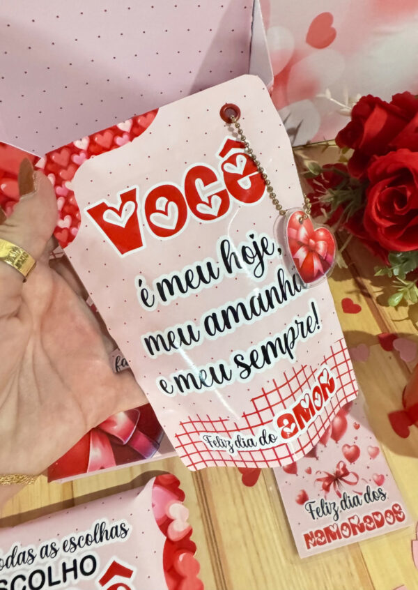 Combo Caixa Envelope e Mimos Dia dos Namorados - Image 2