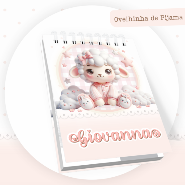 Combo Encadernação Infantil  Ovelhinha de Pijama - Image 4