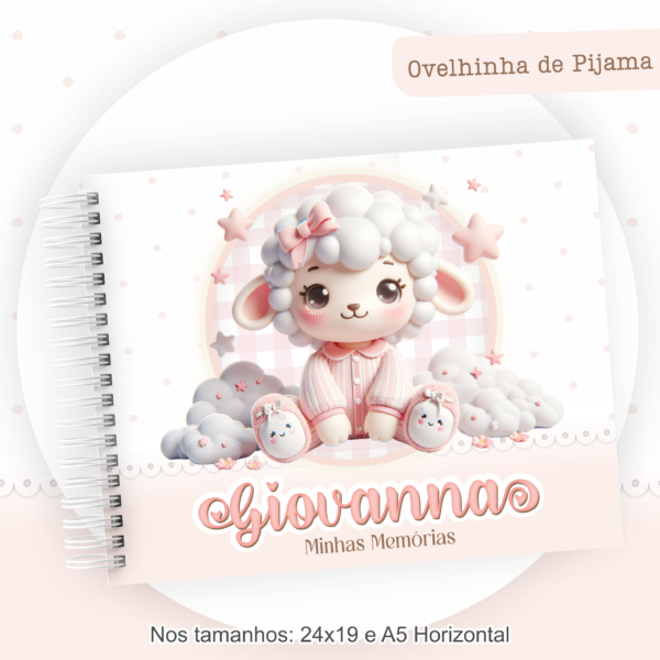 Combo Encadernação Infantil  Ovelhinha de Pijama - Image 6