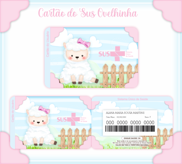 Combo Encadernação Infantil Ovelhinha - Image 4