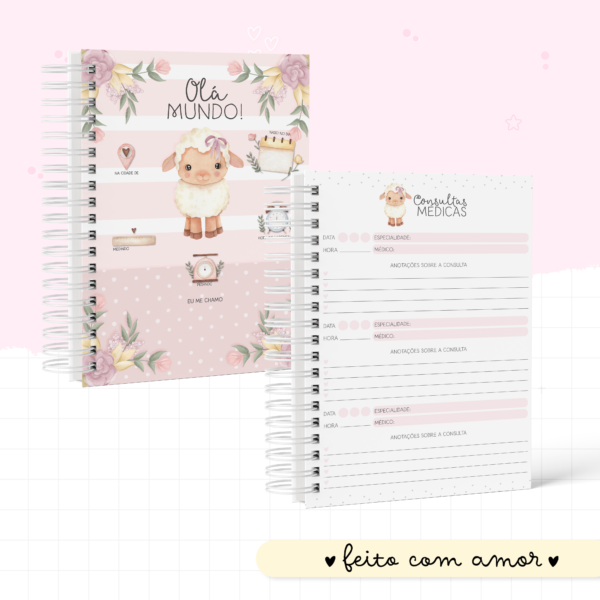 Combo Encadernação Infantil  Ovelha - Image 15