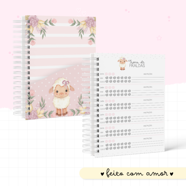Combo Encadernação Infantil  Ovelha - Image 14